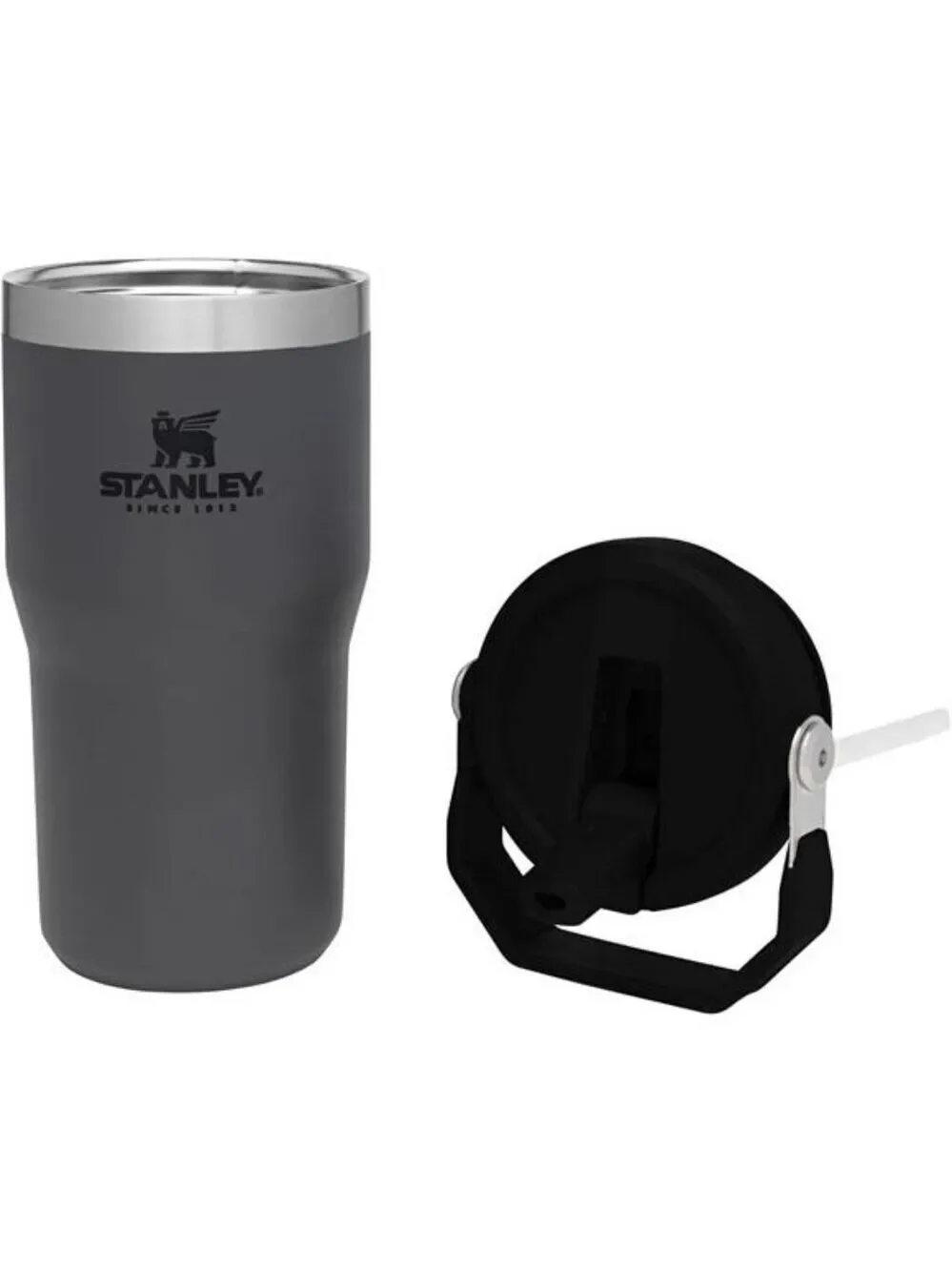 Stanley IceFlow Tumbler 20oz Flip Straw Leakproof Stainless Steel Water Cup